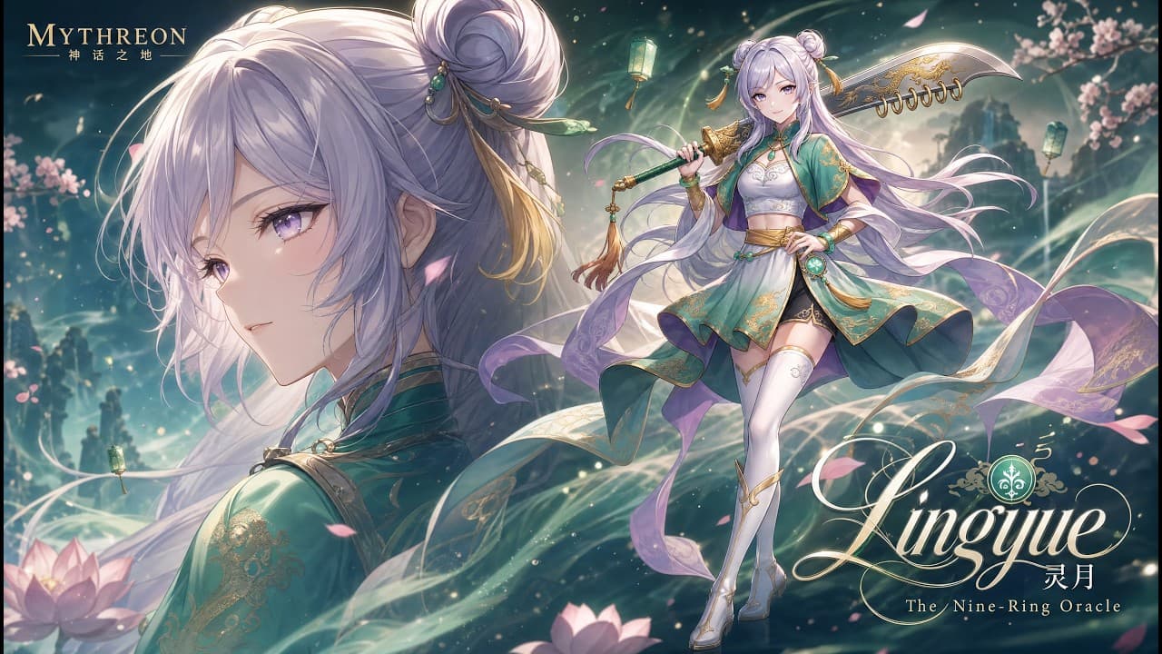 ผลงาน AI Cinematic Concept เรื่อง Lingyue