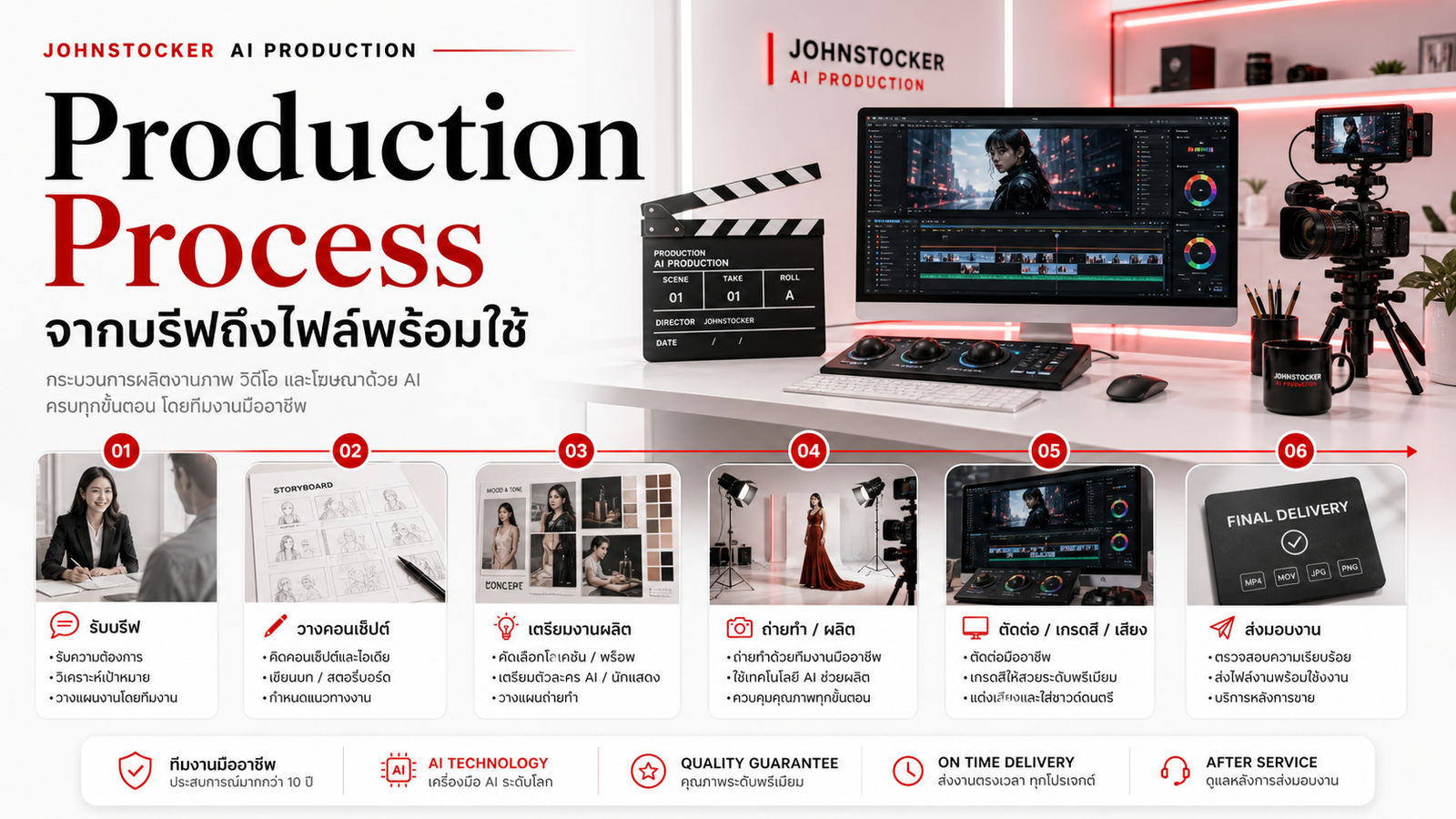 AI Production Process for Clients