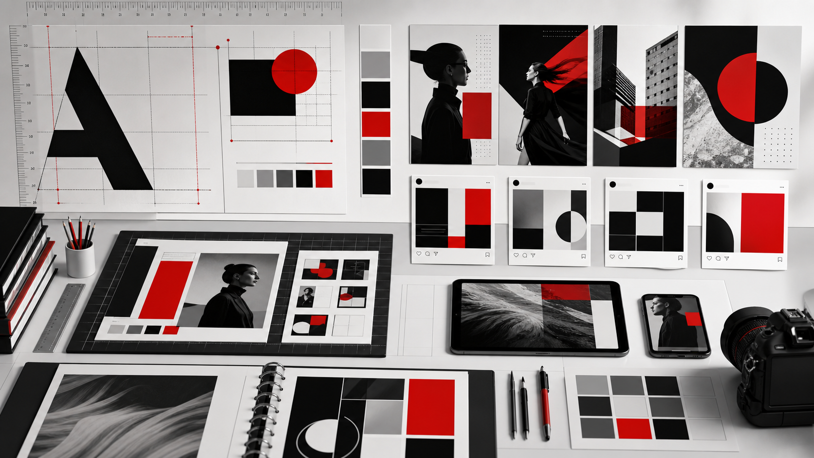 Typography and Layout for AI Branding