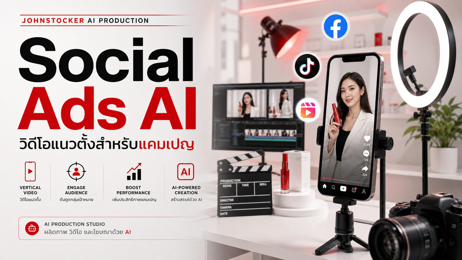 AI Video for Facebook and TikTok Ads