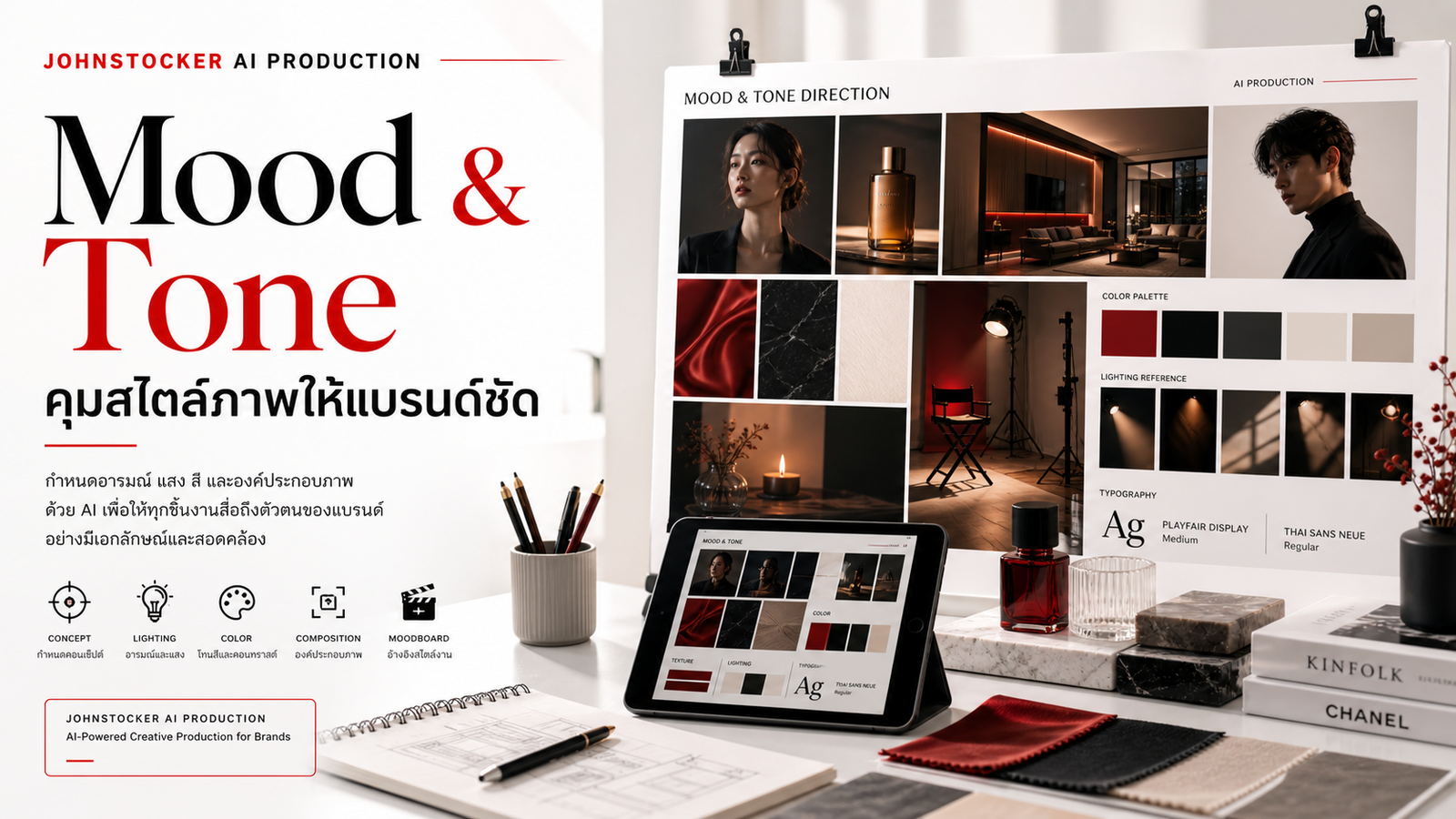AI Visual Style and Mood & Tone